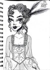 Amateur Artist Pen   Pencil 200  Sketches Sketchbook Anime Style Macabre Sprite