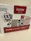 Fujifim Instax Mini Se Instant Camera Holiday Bundle 2024  Gray Film Bundle
