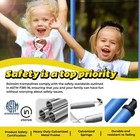 14ft Outdoor Trampoline W swing  Slide  Basketball Hoop  Safety Enclosure Ladder