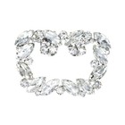 Wedding Shoe Clip Fashion Wedding Bride Crystal Shoe Buckle Rhinestone Shoe