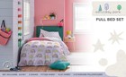 Saturday Park Doodle Rainbow Full Bed Set - 7 Piece 100  Organic Cotton Beddi   