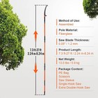 Vevor Manual Pole Saw  7 3-27 Ft Extendable Tree Pruner  Sharp Steel Blade