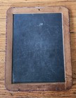 Antique Vintage School Slate Chalkboard Handheld Double Sided Made In Italy   