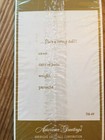 2 Packs Of 10  Vintage New Baby Girl Birth Announcements American Greetings