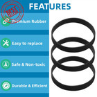 Replacement Belts For Bissell 7 9 10 P n 3031120 Powerforce Helix cleanview powe