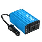 800w 400w Car Power Inverter Dc 12v To Ac 110v 120v Adapter Converter 2 Usb 2 Ac