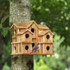Bird Houses For Outside 12 Hole Bird House Room For 12 Bird Families - Birdhouse