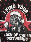 Star Wars Darth Vader Ugly Christmas Sweater Men   s Small Pullover Cotton Blend