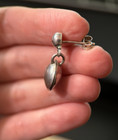 Handmade Navajo Pearl Style 925 Sterling Silver Earrings 8 03g Vintage Look