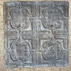 Antique Metal Tin Ceiling Tile 24    X 24  Salvaged Vintage 