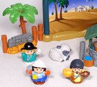 Fisher Price Little People Inn At Bethlehem Christmas Nativity Set Animals Lot