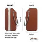 Luggage Tags2pack Aluminum Luggage Tags For Baggage Handbag-luggage Tag Holde   