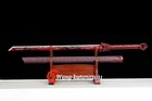 Functional Sharp Chinese Sword Red Dragon Tang Dao Broadsword Manganese Steel