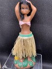 Vintage Hula Aloha Girl Dancer Dashboard Nodder Bobble Hawaii Hong Kong 7 5in