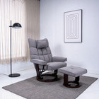 Massage Recliner With Ottoman Heated 360   Swivel Reclining Chair