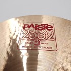 Paiste 2002 Crash Cymbal 17  Made In Switzerland 