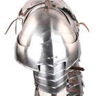 Medieval Templar Knight Renaissance 18g Steel Shoulder Pauldrons Armor Set