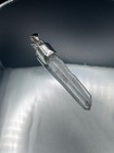 Quartz Crystal Pendant Sterling Silver Raw Quartz Natural Quartz Point