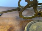 Vintage Postal Scale With Weights  read Condition 
