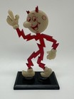 Reddy Kilowatt Advertising Glow In The Dark Business Card Holder 6    Vintage