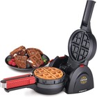 Presto 03512 Stuffler Stuffed Waffle Maker  Belgian  Large  Black