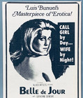 Belle De Jour 1967 Original Print Advert Luis Bunuel Catherine Deneuve