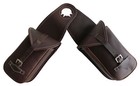 Horse Leather Western Saddle Trail Horn Bag W  Roller Buckle 102rt02
