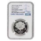 2025-w  100 Platinum Eagle Ngc Pf70ucam Early Releases W  Ogp Er 1oz  9995 Fine