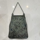 Vintage 1990   s Old World tuscan-style Embossed Metal Wall Pocket