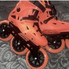 Powerslide Imperial Inline Skates Orange 3x125mm Eu 39 40 Us 6 7 Uk 5 6