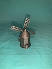 Vintage Pewter Thimble Windmill 3d Intricate Moving  Working  Made In England