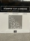 Stampin Up  Retired Leaf Fall- 3d Embossing Folder- Large  Big Shot  Sizzix  