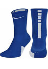 Nike Elite Crew Basketball Socks Blue Size L 8-12 Mens Ps0003 483 New