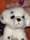 Russ Yomiko Classics Dalmatian Puppy Dog Spots Mini Keychain Clip Plush