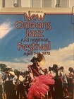 1978  New Orleans Jazz And Heritage Festival Poster   Schlitz