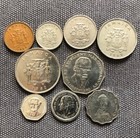 Jamaica          Lot Of 9  World Foreign Coins