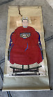 Antique 19thc Chinese Ancestor Portrait Ching Dynasty Scroll Watercolors 7ft Coa