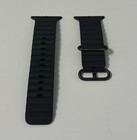 Genuine Apple Brand Black Ocean Band Fits  44 45 46 49mm Authentic One Size Oem