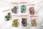 Dollhouse Christmas Ornaments Set Of 20 Multi Colored Bulbs 1 12 Scale Miniature