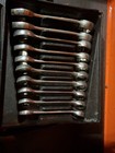 Snap On Tools Oxim710b 10pc 12 Pt Metric Midget Combination Wrench 10mm-19mm Usa