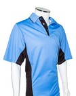 Traditional Major League Replica Umpire Shirt - Sky Blue With Black