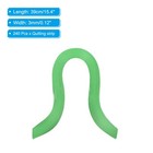 240pcs Quilling Strips Paper 3mm X 39cm Origami Paper Dark Green