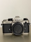  near Mint  Nikon New Fm2 t Titanium 35mm Film Slr Camera Body