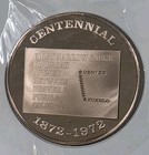 1972 Bronze Locomotive Medal Uncirculated Commemorative Proof