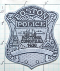 Massachusetts  Boston Bostonia Police Dept 3 25  Gray Patch