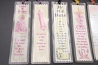Lot Of 6 Vintage Christian Themed Bookmarks  4 