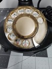 Bell System Western Electric Telephone Black F1 Rotary Phone Desk Top 1940s Vtg