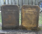 Antique 1925 Pompeian Bronze Abraham Lincoln    The Emancipator  Bookends Rare