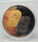 2022 Canada 1 Oz Silver The Sea Otter Black Rhodium And Gold  20 Coin