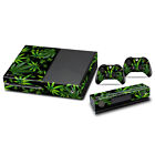 Weeds Black Vinyl Skin Decal Sticker Covers For Xbox One Console   2 Controllers